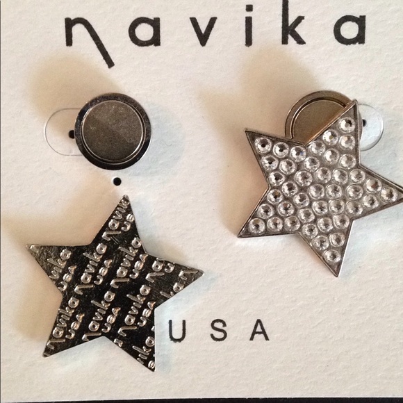 Navika Magnetic Ball Marker Earrings - Picture 4 of 7